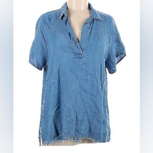 Chelsea & Theodore Chambray Top, M